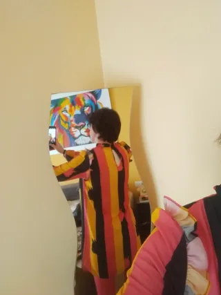 Vestido Migle + Me gatos talla M