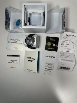 Swatch x Omega Mission to Earthphase