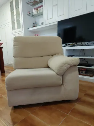Sofá modular esquinero beige