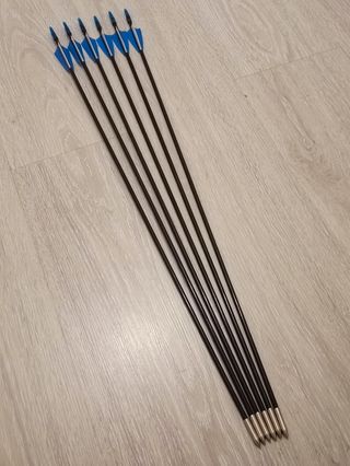 Kit Completo: Arco Plano + Flechas + Accesorios