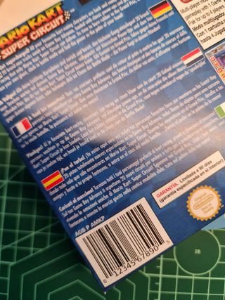 Pack Mario Kart Super Circuit Game Boy Advance