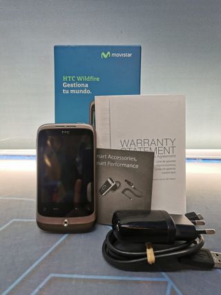 Telefono movil HTC Wildfire - con caja - FUNCIONA