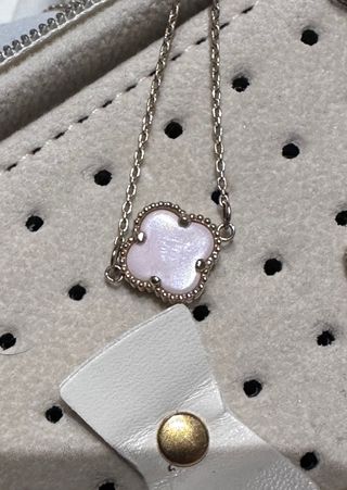 Set Joyas Clover Rosado 14k