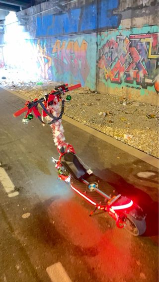 Dualtron DGT modificado rojo