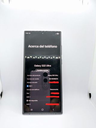 Samsung Galaxy S22 Ultra - Impecable