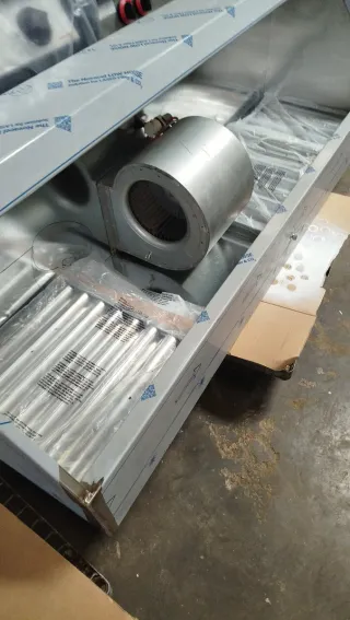 Campana extractora hostelería completa