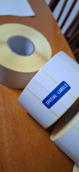 5 Rotoli Etichette Termiche 3x5 2000pz