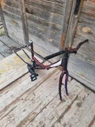 Cuadro de bicicleta para paseos