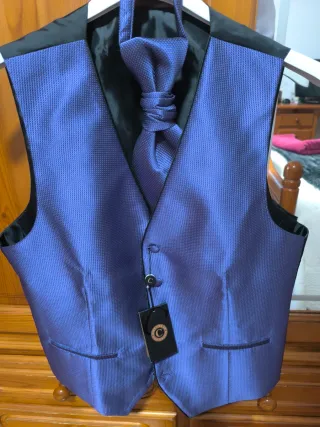 Traje de ceremonia gris