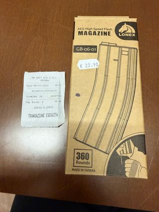 Caricatore AEG High Speed Flash LONEX GB-06-01