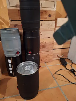 Equipo fabricación cerveza