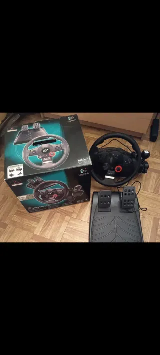 Volante Logitech Driving Force GT PC/PS2-3