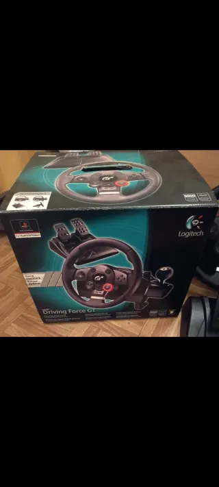 Volante Logitech Driving Force GT PC/PS2-3
