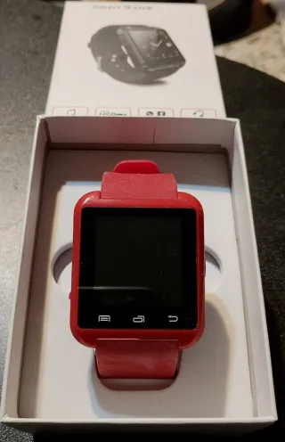 Smart Watch rojo