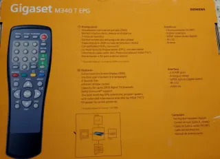 Siemens M340 T EPG Receptor Digital TDT