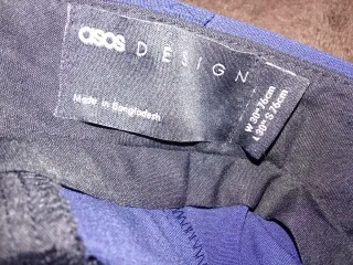 Pantalón ASOS Azul