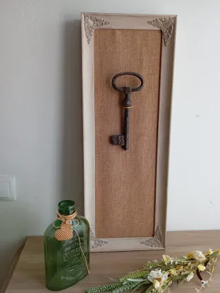 Cuadro Vintage Llave Antigua