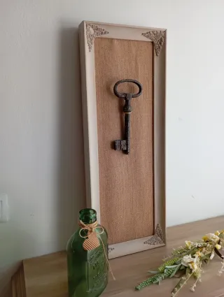 Cuadro Vintage Llave Antigua
