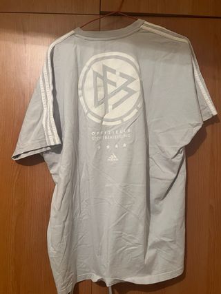 Camiseta Adidas Alemania gris