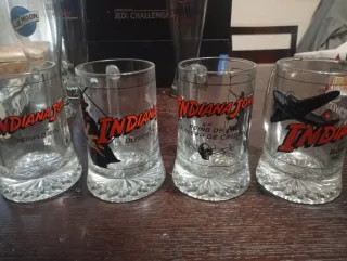 Jarras Indiana Jones (4 unidades)