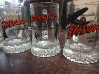 Jarras Indiana Jones (4 unidades)
