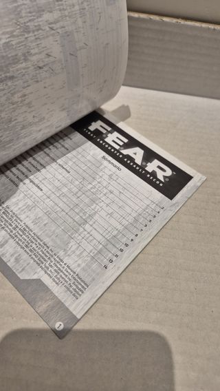 Libretto Istruzioni FEAR PS3