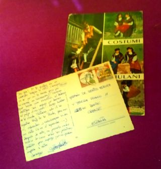 LOTE: "6 POSTALI VINTAGE". ANNI '80.