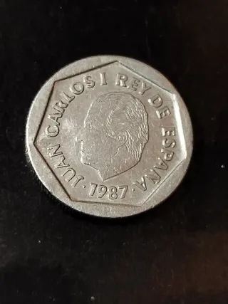 Moneda 200 Pesetas, del año 1987