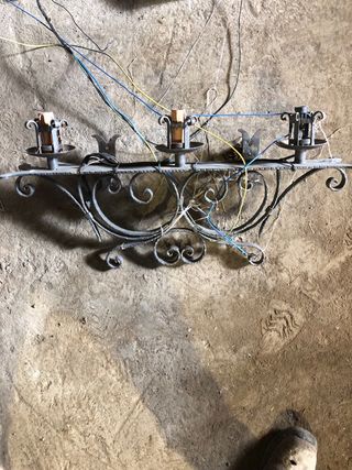 Aplique de hierro forjado