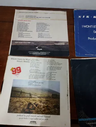 Lotto 4 45 giri International Pop Rock