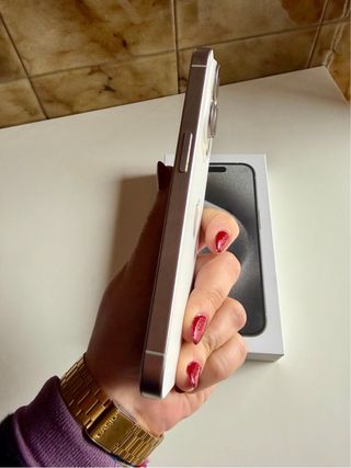 iPhone 15 Pro 128GB Blanco!