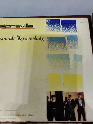 Set 4 Vinili 45 Giri Alphaville Belle Epoque