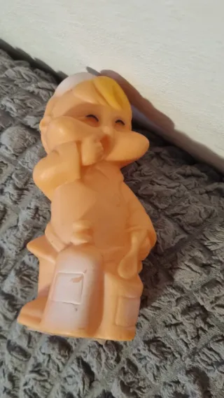 Pupazzi vintage in gomma