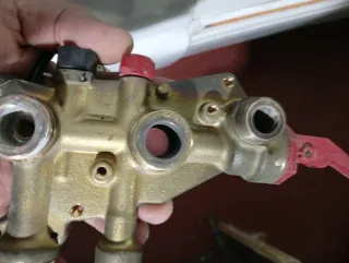 Válvula 3 vías Caldera Roca