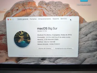 MacBook Pro Retina 13 2013 128 GB - 4 GB