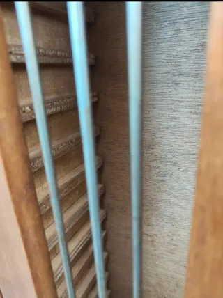 Mobiletto porta CD/DVD in legno