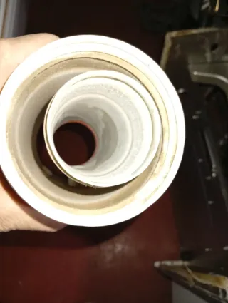 Tubo salida humos caldera de gas roca