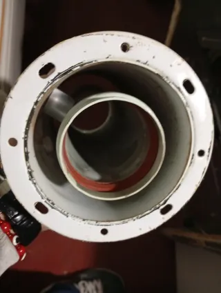 Tubo salida humos caldera de gas roca