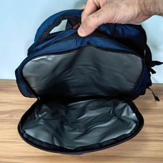 Mochila urbana impermeable azul - Nueva