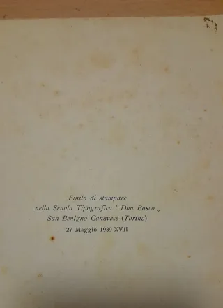 Storia della Letteratura Italiana edizione 1939