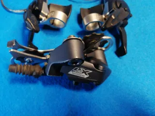 Manetas Deore LX SL-M570 135g+Desviador LX RD-M570