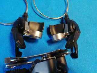 Manetas Deore LX SL-M570 135g+Desviador LX RD-M570