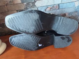 Botines Zara Piel Tachuelas Talla 40