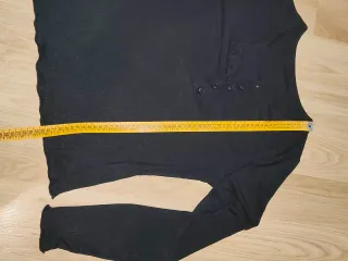 Camiseta manga larga mujer negra