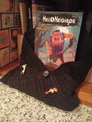 Custodia porta libro/tablet nera.