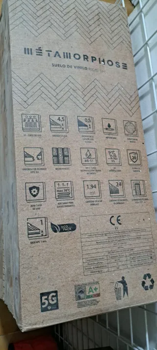 Suelo Vinilo PVC Metamorphose 23m2