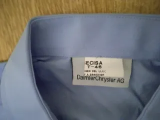 Camisas Mercedes-Benz Azul