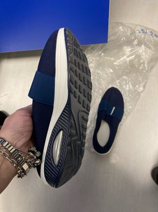 Scarpe sano Donna a barchetta  Blu/Bianco Nuove