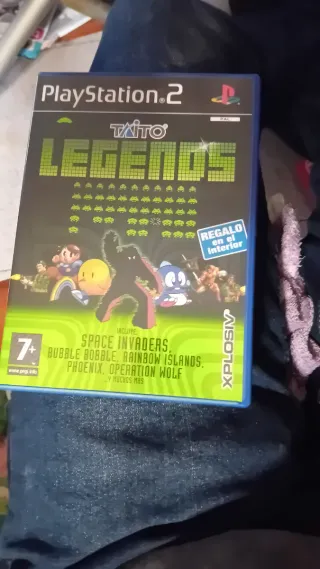 Consola PlayStation 2 Negra + 3 Mandos y 6 Juegos