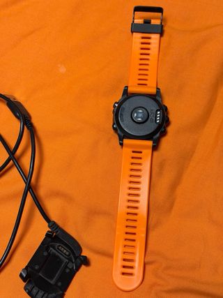 Reloj Garmin Multideporte Naranja/Negro